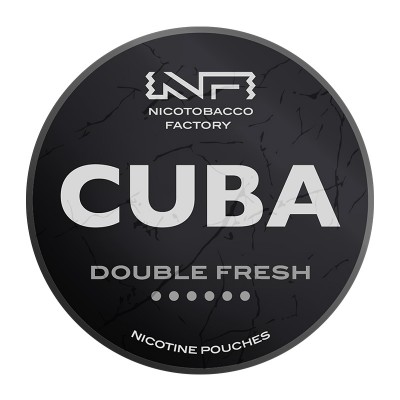 Pouch - Snus cu nicotina CUBA Double Fresh