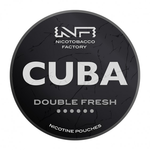 Pouch cu nicotina CUBA Double Fresh