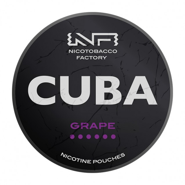 Pouch cu nicotina CUBA Grape