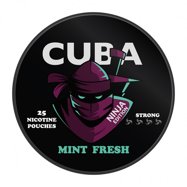 Pouch cu nicotina CUBA Mint Fresh