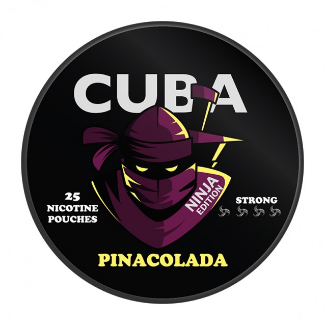 Pouch cu nicotina CUBA Ninja Pinacolada
