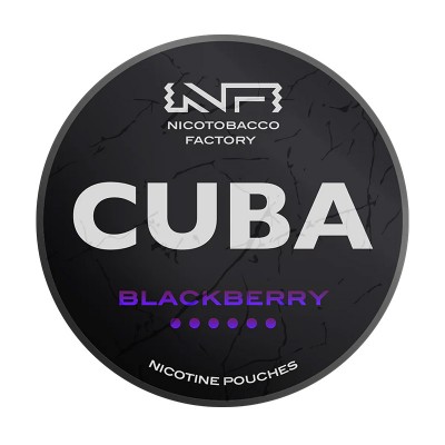 Pouch - Snus cu nicotina Snus CUBA Blackberry