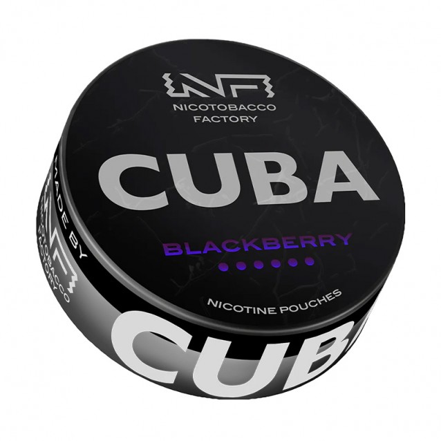 Pouch cu nicotina CUBA Blackberry