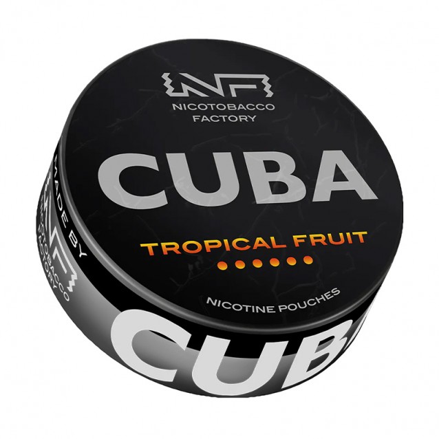 Pouch cu nicotina CUBA Tropical Fruit