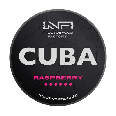 Pouch - Snus cu nicotina CUBA Raspberry