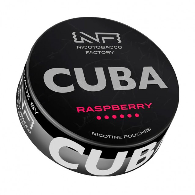 Pouch cu nicotina CUBA Raspberry