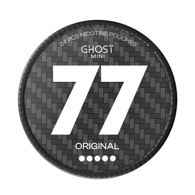 Pouch Nicotină Snus 77 Ghost Original Mini 40mg/g (20mg/pouch)