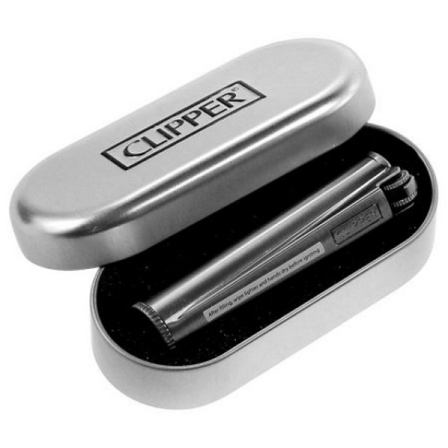 Bricheta Clipper Large Metal benzina + cutie metalica