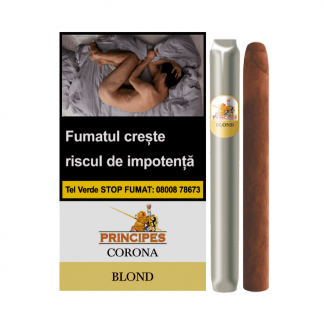 TIGARI DE FOI LA AURORA PRINCIPES CORONA BLOND (VANILLA) 5 BUC
