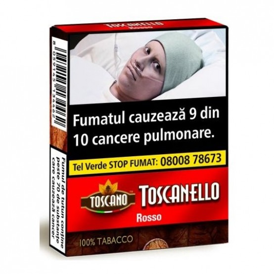 Tigari de foi Toscanello Rosso (aroma cafea) 5 buc