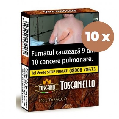 Tigari de foi Toscanello Regular (Aroma Tabac) 5 buc – Set 10 Pachete