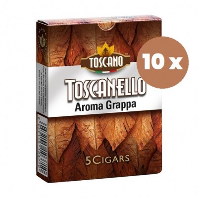 Tigari de foi Toscanello Bianco (Aroma Struguri Albi) 5 buc – Set 10 Pachete