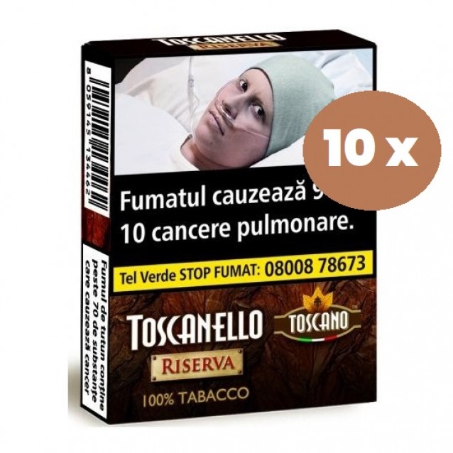 Tigari de foi Toscanello Roserva (Aroma Cognac) 5 buc – Set 10 Pachete