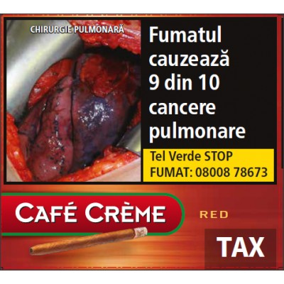 Tigari de foi SIGNATURE - Cafe Creme RED 10 buc