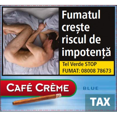Tigari de foi SIGNATURE - Cafe Creme BLUE 10 buc