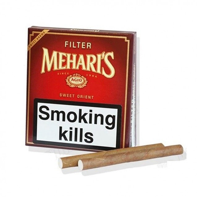 Tigari de foi Mehari's FILTER RED Orient 10 buc