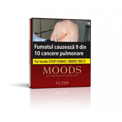 Tigari de foi Moods Filter 20 bucati/ pachet