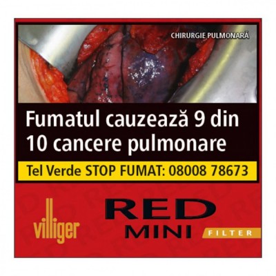 Tigari de foi Villiger Red mini filter