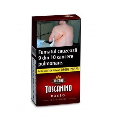 Tigari de foi Toscanino ROSSO (10) aroma cafea