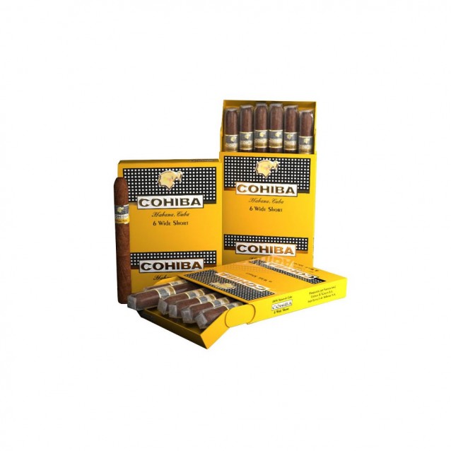 Tigari de foi Cohiba Wide Short 6 buc