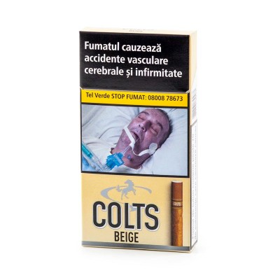 Tigari de foi Colts Beige 10 buc.