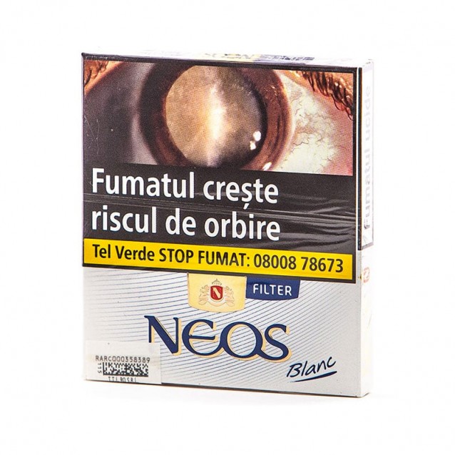 Tigari de foi Neos Filter Blanc 10 Buc.