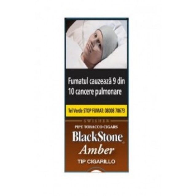 Tigari de foi BlackStone Tip Cigarillos Amber (Vanilla) (5)