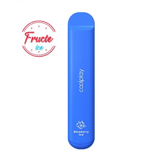 Tigara electronica de unica folosinta cu nicotina Coolplay 575 pufuri Aroma Blueberry Ice