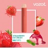 Tigara electronica de unica folosinta cu nicotina Vozol 800 pufuri Aroma Strawberry Ice Cream