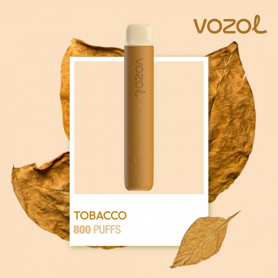 Tigara electronica de unica folosinta cu nicotina Vozol 800 pufuri Aroma Tobacco