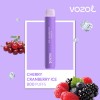 Tigara electronica de unica folosinta cu nicotina Vozol 800 pufuri Aroma Cherry Cranberry Ice