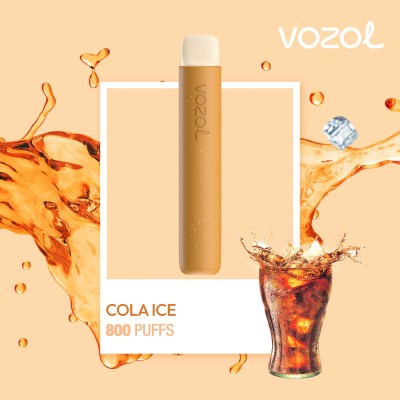 Tigara electronica de unica folosinta cu nicotina Vozol 800 pufuri Aroma Cola Ice