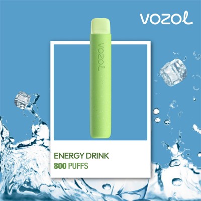 Tigara electronica de unica folosinta cu nicotina Vozol 800 pufuri Aroma Energy Drink