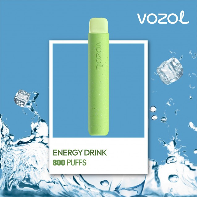 Tigara electronica de unica folosinta cu nicotina Vozol 800 pufuri Aroma Energy Drink