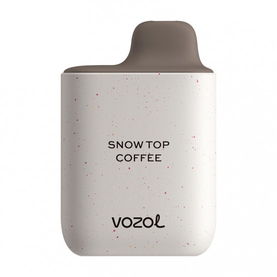 Tigara electronica de unica folosinta fara nicotina Vozol 4000 pufuri Snow Top Coffee