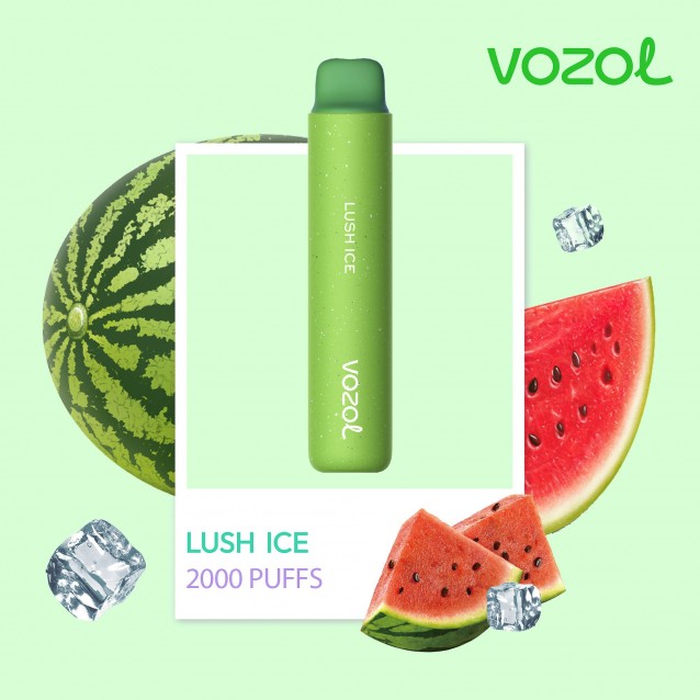 Tigara electronica de unica folosinta fara nicotina VOZOL STAR2000 Lush Ice