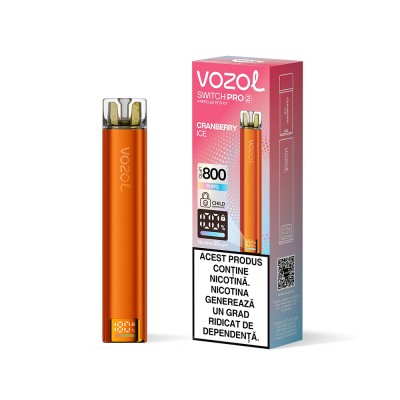 Tigara electronica reincarcabila Vozol Switch PRO 2 KIT aroma Cranberry Ice
