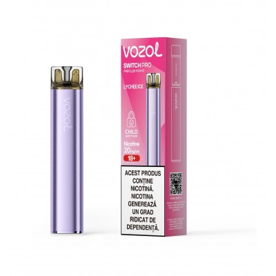 Tigara electronica reincarcabila Vozol Switch PRO KIT aroma Lychee Ice