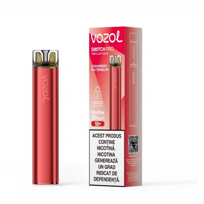 Tigara electronica reincarcabila Vozol Switch PRO KIT aroma Strawberry Watermelon