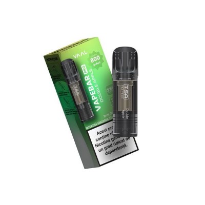 Vapebar PRO 800 pufuri Cartus cu nicotina  Aroma Double Apple