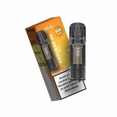 Cartus cu nicotina Vapebar PRO 800 pufuri Aroma RY4