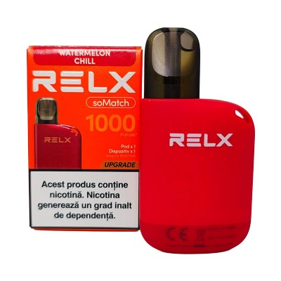 Relx Somatch Kit Crimson Red - Watermelon Chill