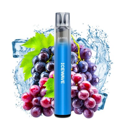 Vape Kit Icewave E1 1000 pufuri Grape Ice Azure Blue 2ml 20mg