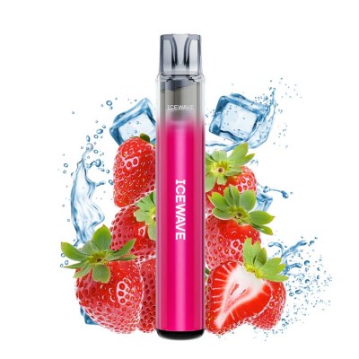 Vape Kit Icewave E1 1000 pufuri Strawberry Plum Pink 2ml 20mg