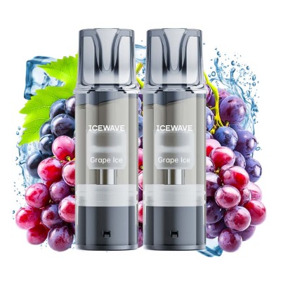 Set 2 cartuse Vape Icewave E1 Pod Grape Ice 2ml 20mg