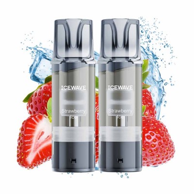 Set 2 cartuse Vape Icewave E1 Pod 2ml 20mg Strawberry Ice