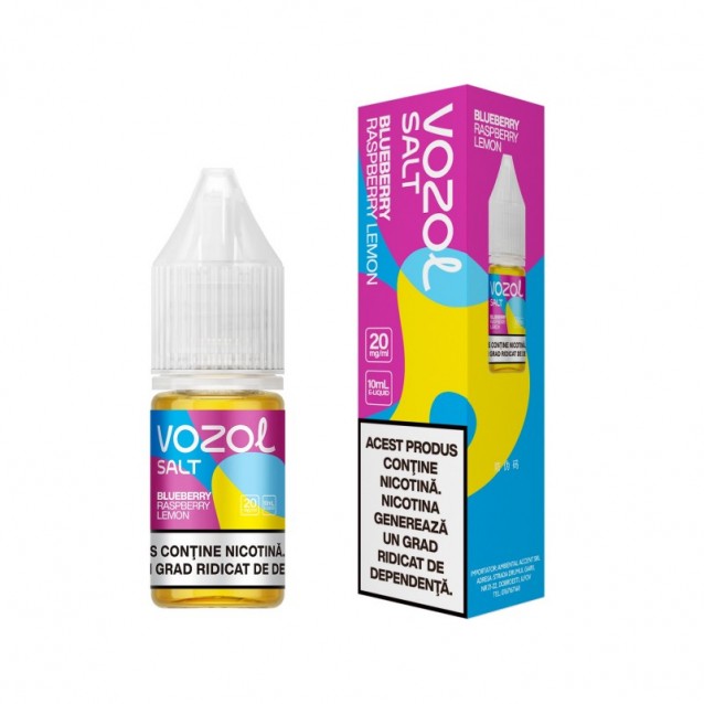 Lichid Vozol Salt 10ml - Blueberry Raspberry Lemon