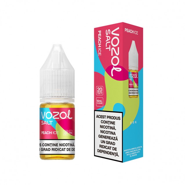 Lichid Vozol Salt 10ml - Peach Ice