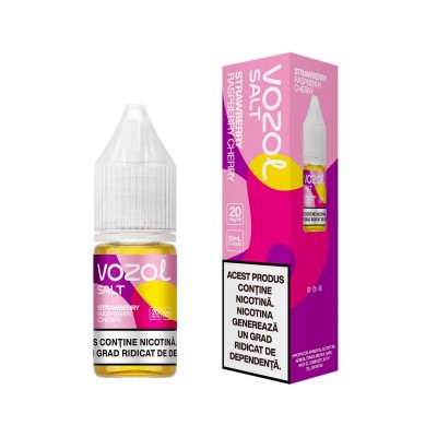 Lichid Vozol Salt 10ml - Strawberry Raspberry Cherry