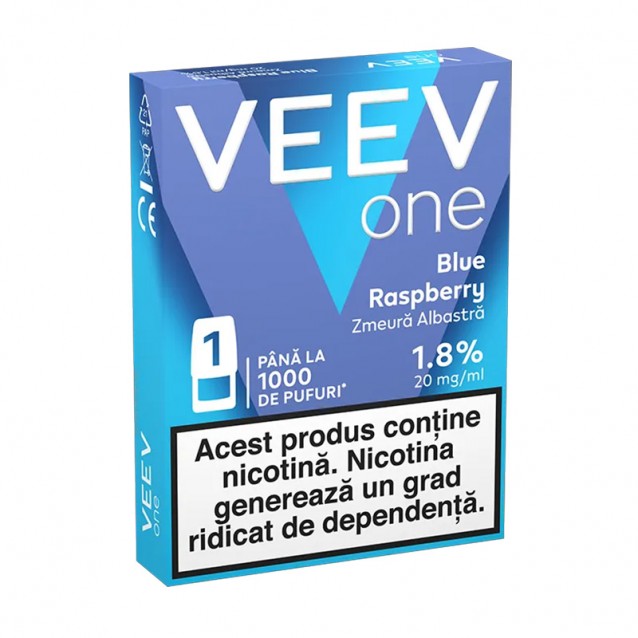 Cartus 5 Rezerve Veev One Blue Raspberry